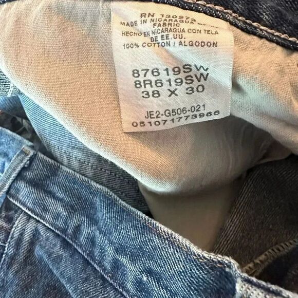 Rustler Vintage Men’s Western Straight Jeans Size 38 - Picture 5 of 5